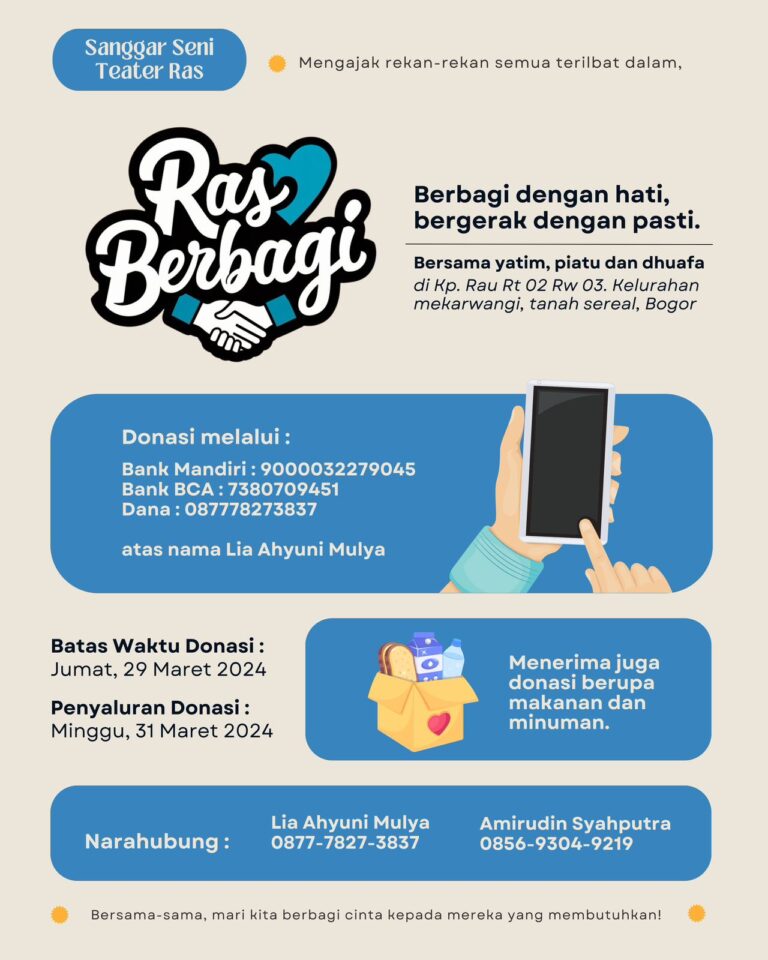 Agenda Komunitas: Teater RAS