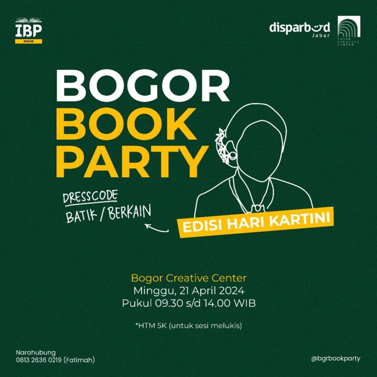 Bogor Book Party: Merayakan Hari Kartini