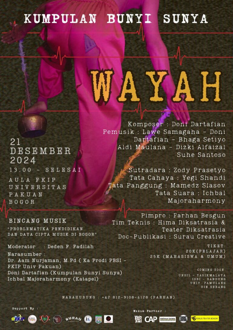 Agenda Komunitas: Pertunjukan Kumpulan Bunyi Sunya