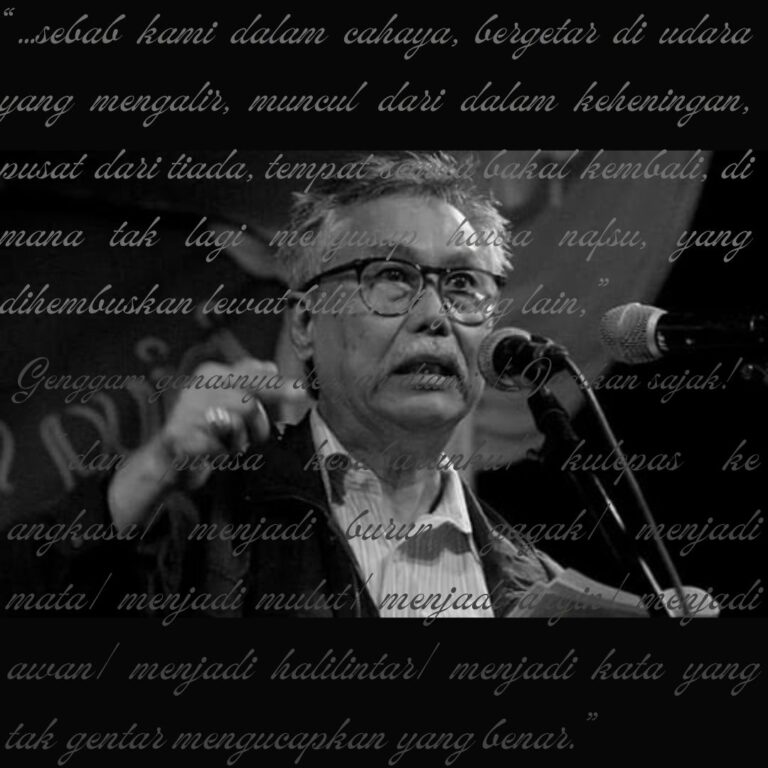 Ngebatini Sajak-Sajak Frans Nadjira: Gerak Gelisah Kehidupan